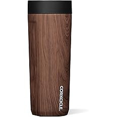 Corkcicle Commuter Cup Travel Mug - Insulated Coffee Mug with Lid - Keeps Drinks Cold 18 Hours - ... | Amazon (US)