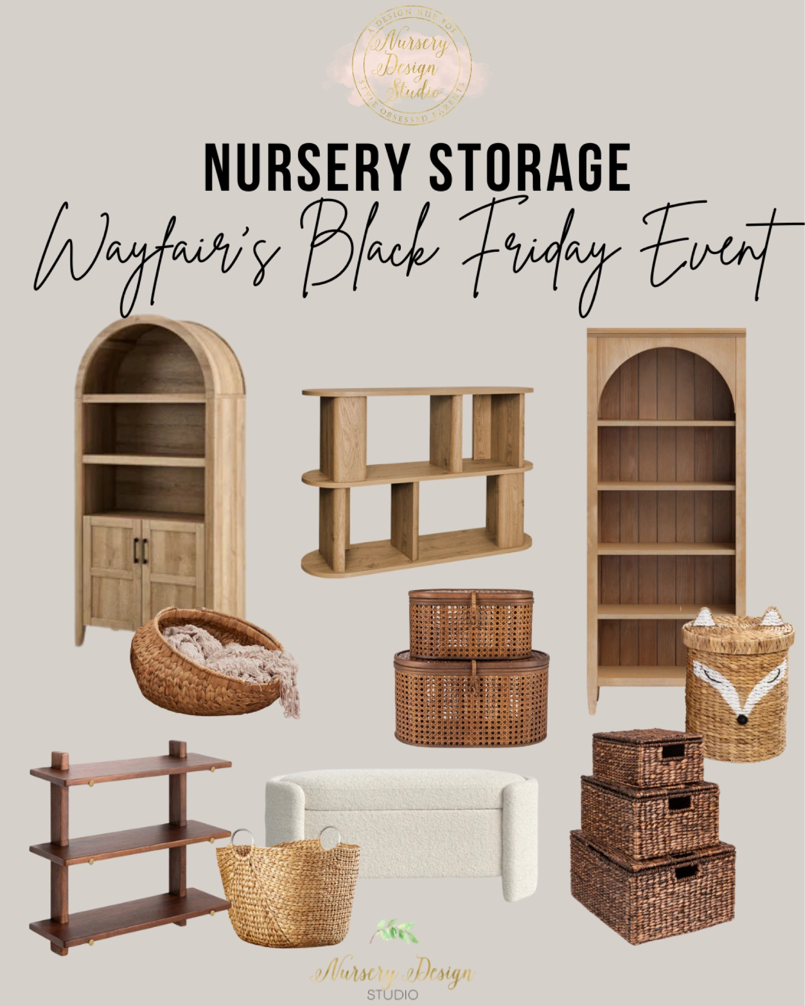 Now’s the time to shop for these practical and beautiful nursery storage solutions at Wayfair! Get up to 80% off and free shipping during their Black Friday Event!

@wayfair #wayfair #wayfairpartner

#LTKBump #LTKCyberWeek #LTKSaleAlert