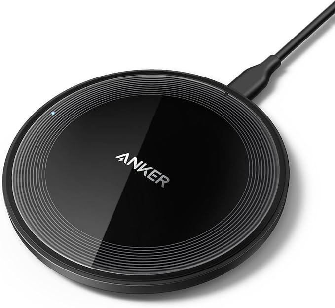 Anker 315 Wireless Charger (Pad), 10W Max Fast Charging - Compatible with iPhone 15/14/13 Series,... | Amazon (US)