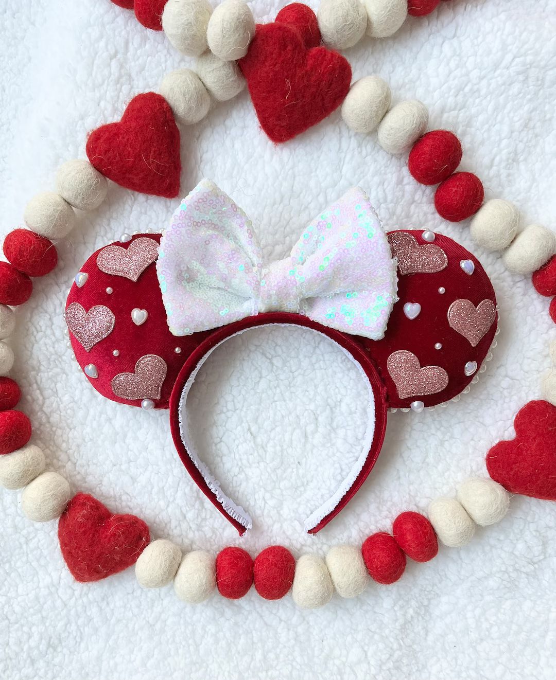 Valentines Day Minnie Ears | Etsy (US)