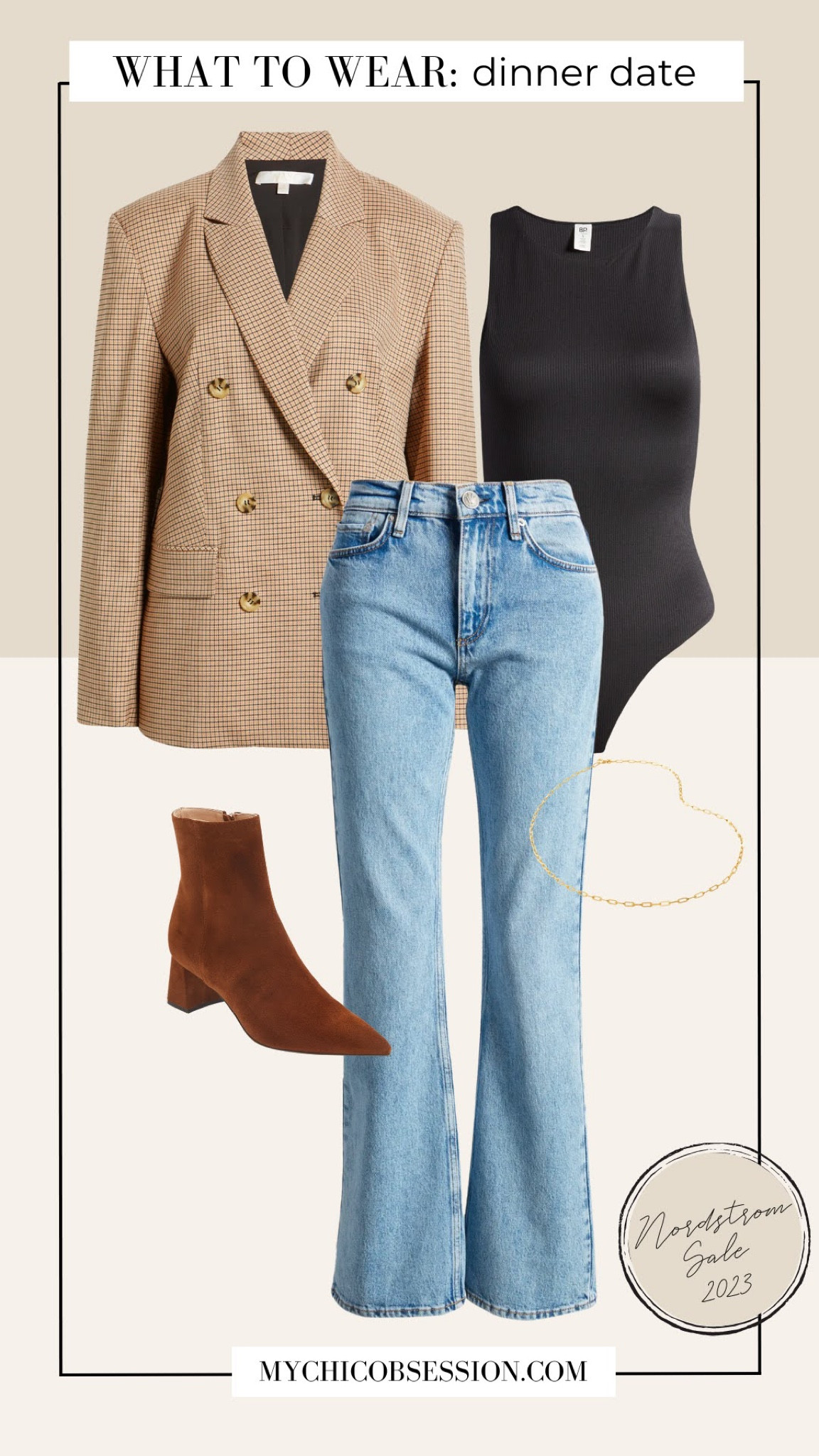 The Nordstrom sale is almost here! There are a lot of great deals this year on super chic clothes. 

Wondering how you can actually style the clothes? Here’s a complete outfit that you can wear on a dinner date in fall- put together with only sale items!

#LTKxNSale #LTKstyletip #LTKSeasonal