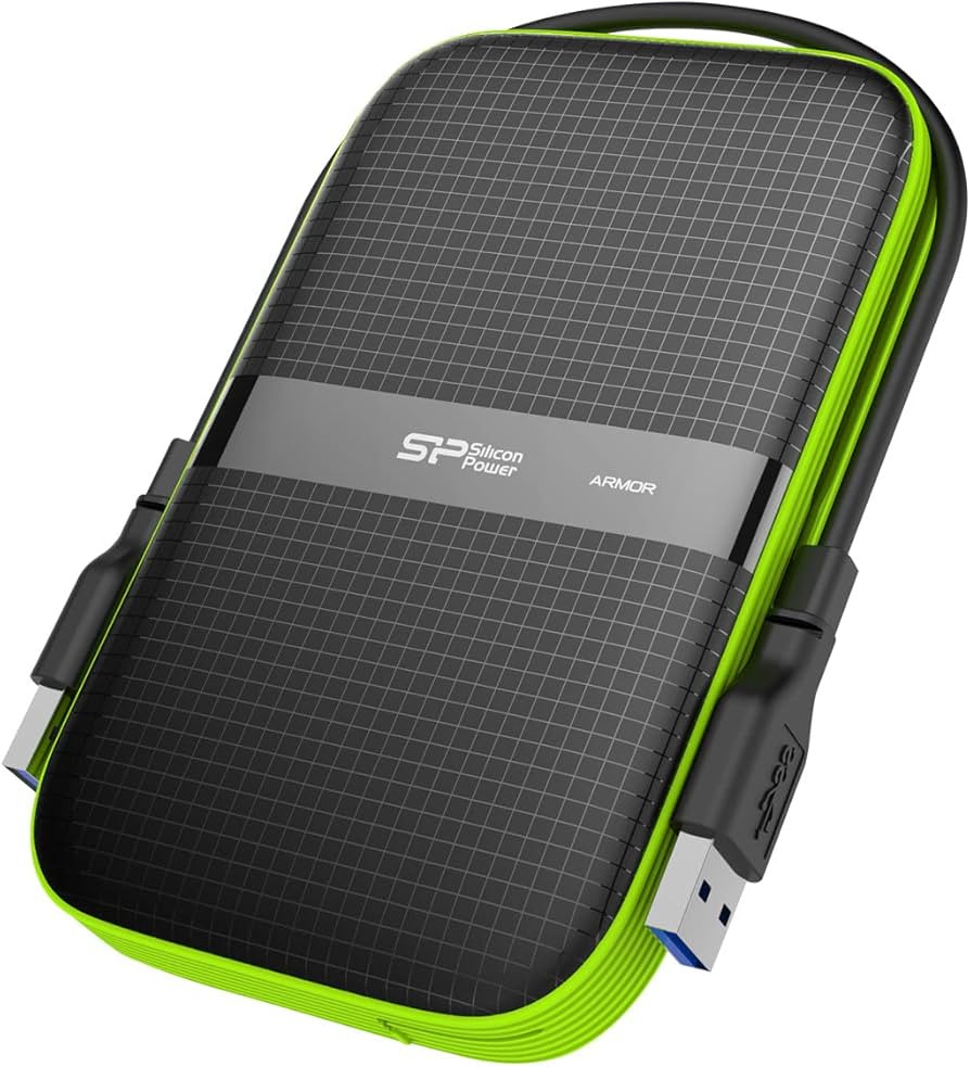 SP Silicon Power 2TB Rugged Portable External Hard Drive Armor A60 Shockproof USB 3.1 Gen1 for PC... | Amazon (US)