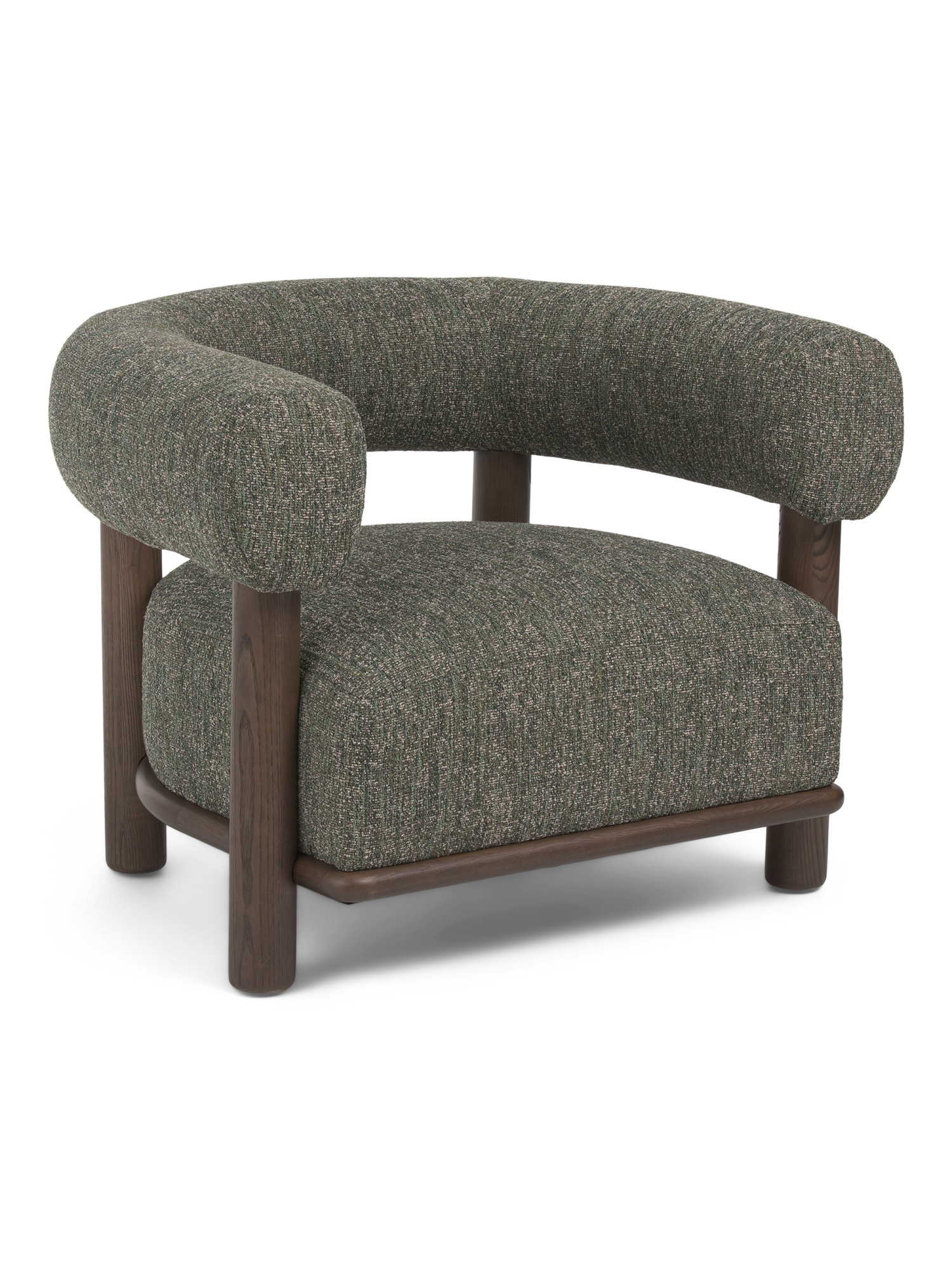 37.75x28 Lars Solid Ash Wood Frame  Accent Chair | TJ Maxx