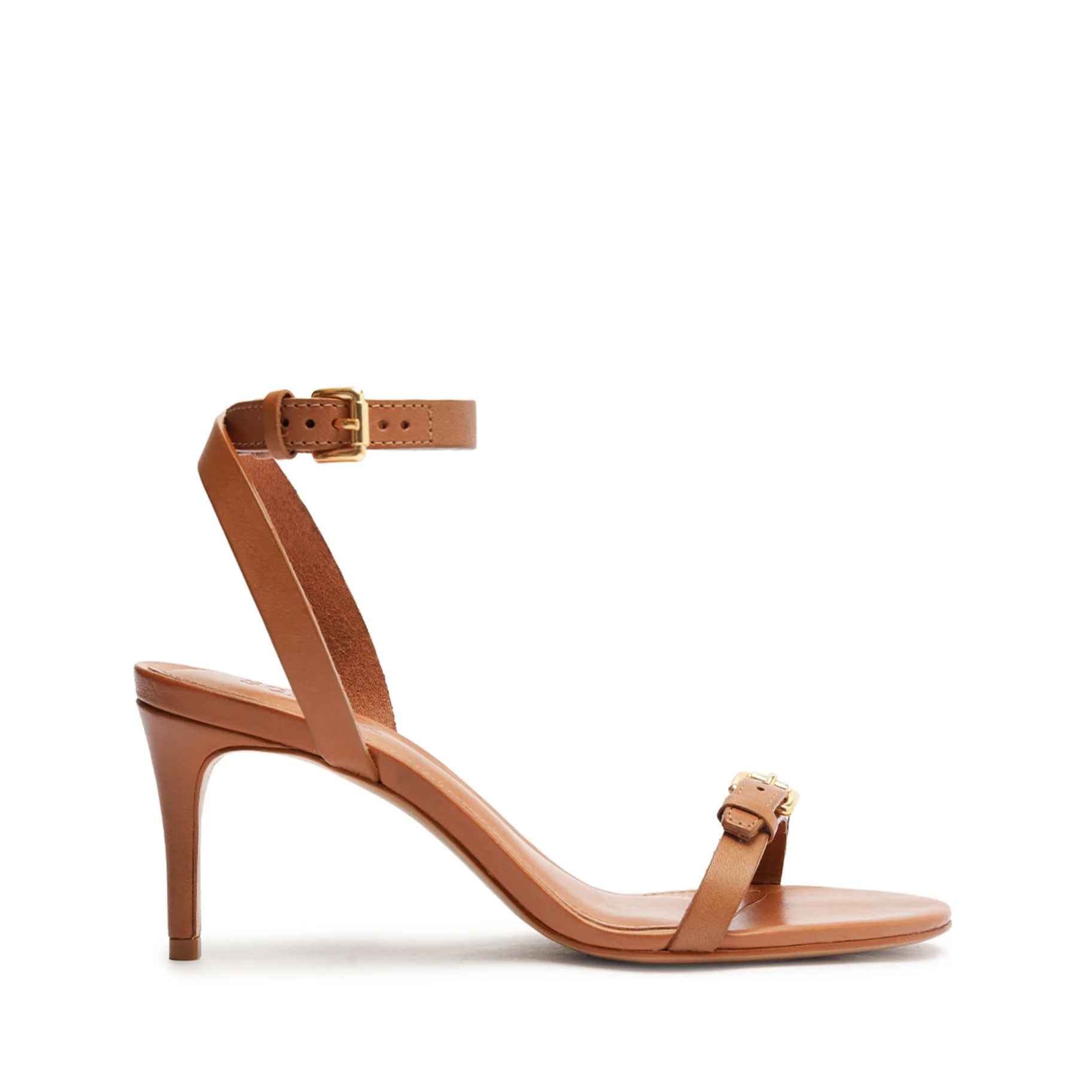 Aurora Mid Stiletto Leather Sandal | Schutz Shoes (US)