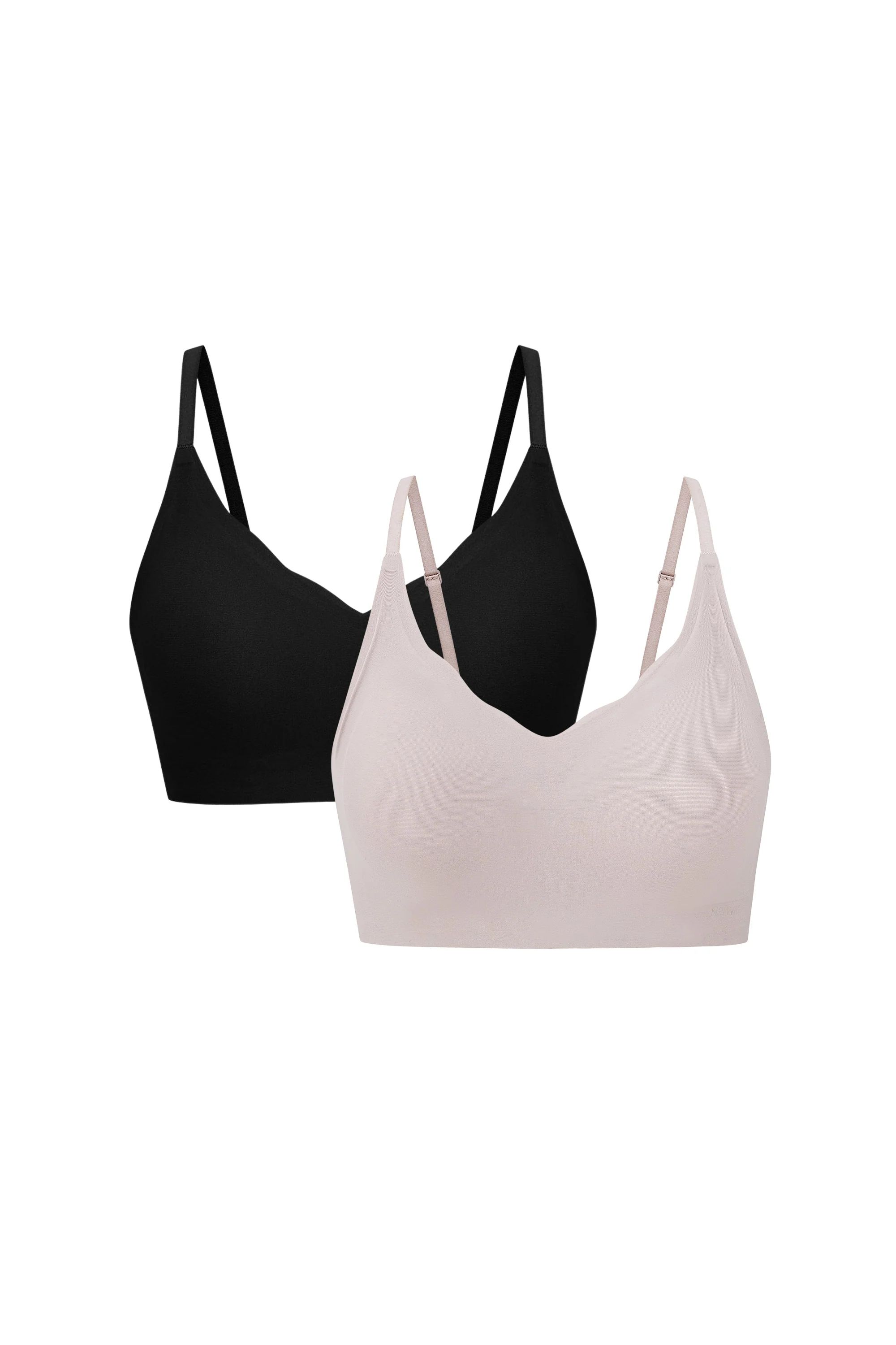 Barely Zero Fixed Cup Wavy Bra Bundle | NEIWAI