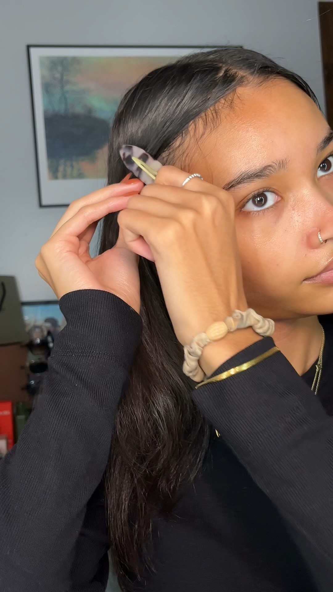 Glowy skin routine 