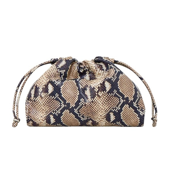 NWT COS Mini Cavatelli Leather Clutch Crossbody Bag - Snake | Poshmark