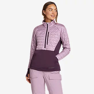 Women's Chair Six Hybrid 1/2-Zip | Eddie Bauer, LLC