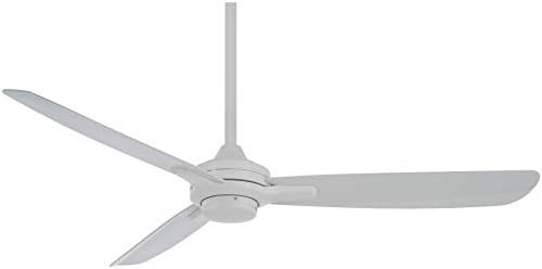 Minka-Aire F727-WHF Rudolph 52 Inch Ceiling Fan in Flat White Finish | Amazon (US)