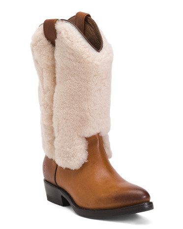 Leather boot | Marshalls