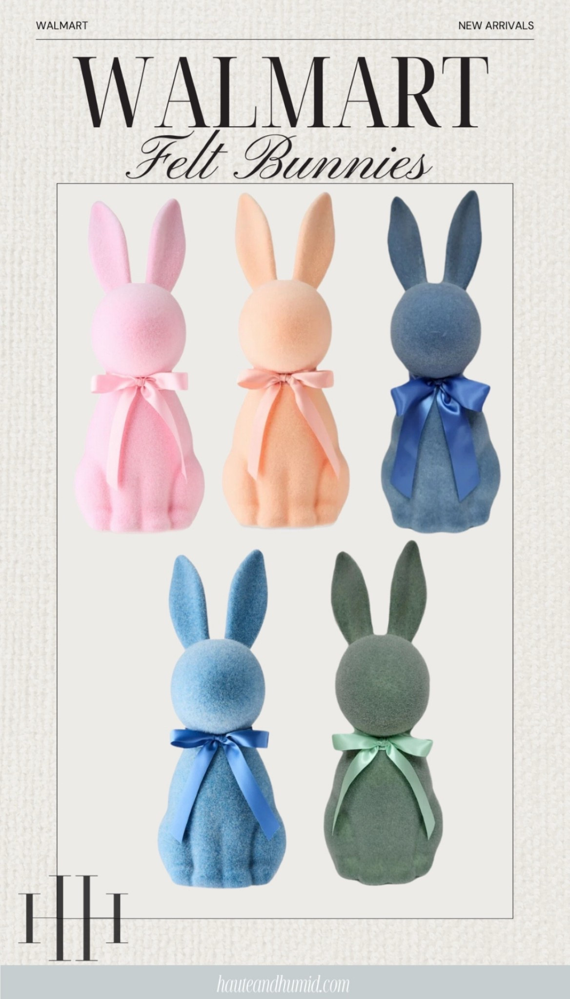 Home decor
Easter decor
Spring decor
Felt rabbits

#LTKSeasonal #LTKHome #LTKFindsUnder50