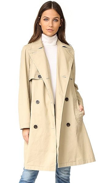 Madewell Abroad Trench Coat | Shopbop