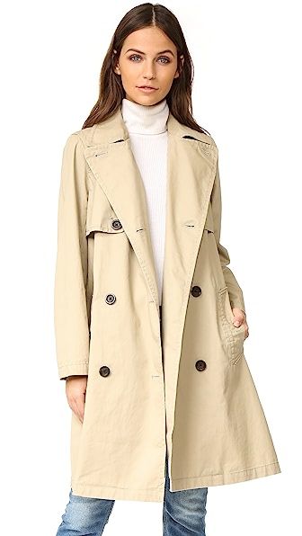 Madewell Abroad Trench Coat | Shopbop