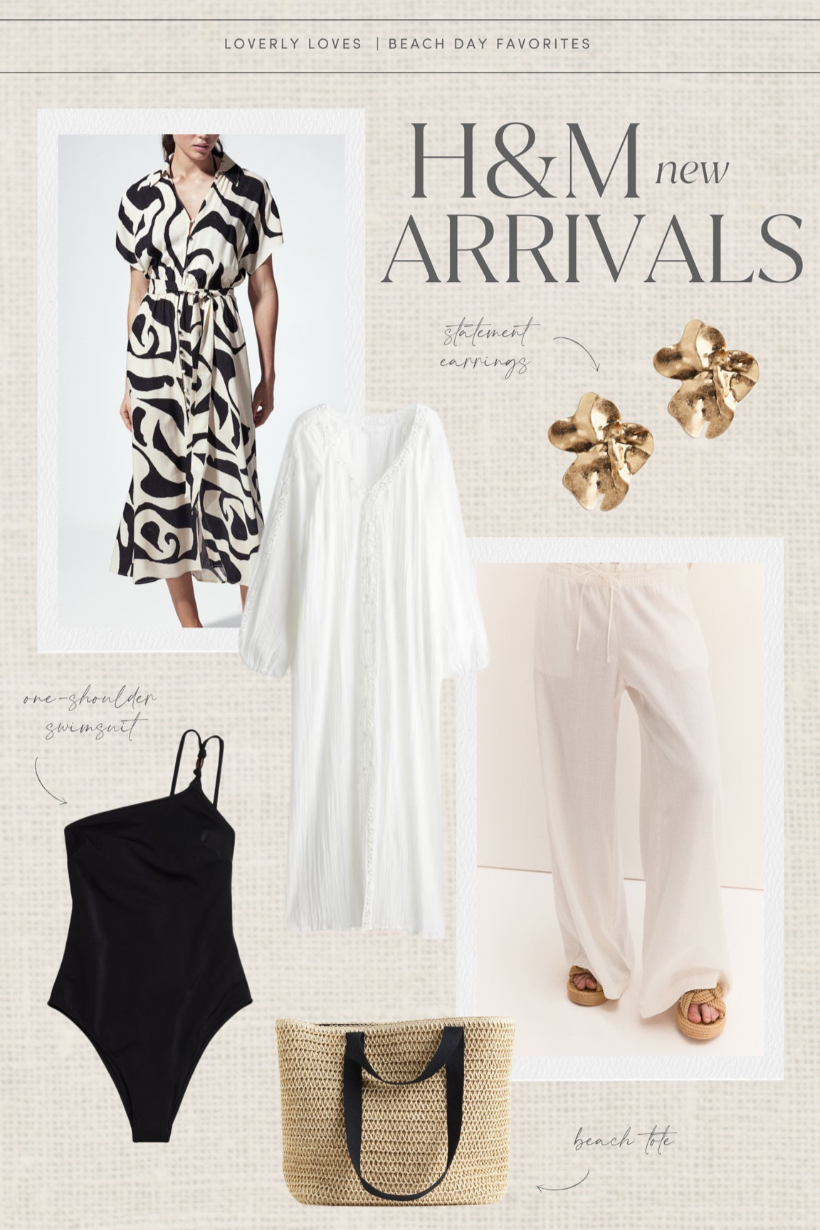 H&M new arrivals. I love a one shoulder swimsuit and flowy coverup for a beach day look. Loverly Grey, H&M

#LTKSeasonal #LTKStyleTip #LTKSwim