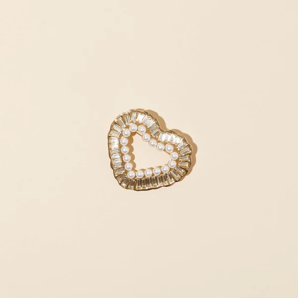 Open Heart Brooch | Stoney Clover Lane