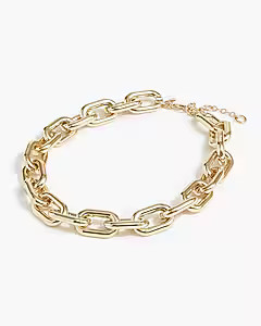 Chunky gold link necklace | J.Crew Factory