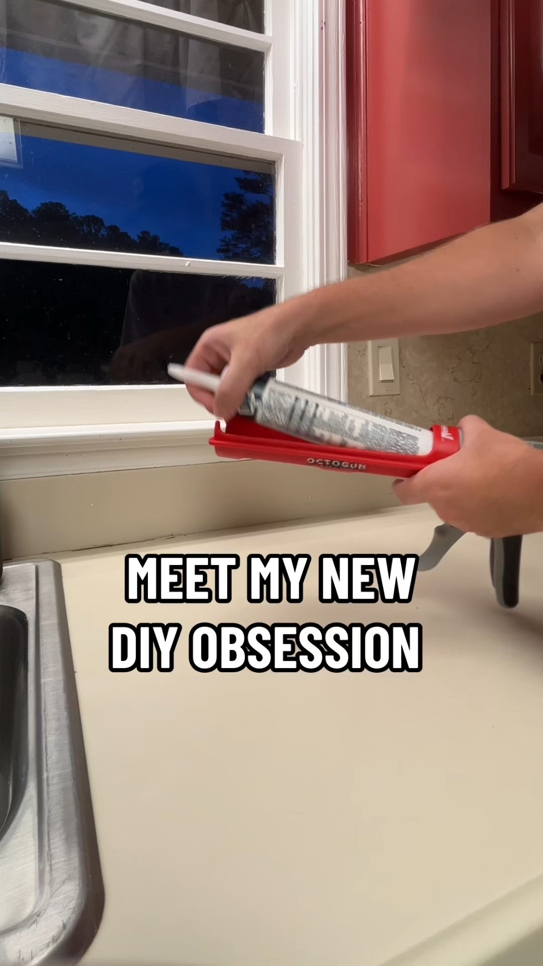 we have a lot of projects around the house and I had no idea how many of them needed a caulking gun 🙃 this is not the last time you will see the octoogun in our diy videos. we have a basement to finish and a 1950's bathroom to save

#LTKFindsUnder100 #LTKFindsUnder50 #LTKHome