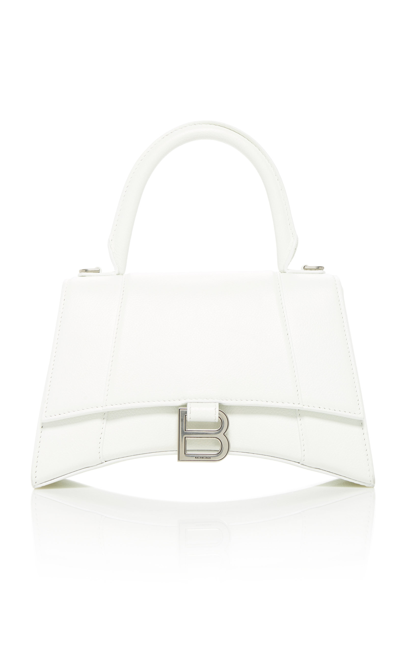 Balenciaga Hourglass Leather Top Handle Bag | Moda Operandi Global