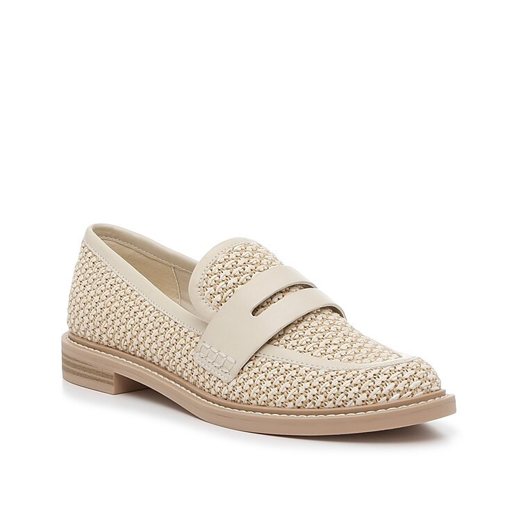 Dolce Vita Hanya Loafer | Women's | Tan/White | Size 7.5 | Flats | Loafers | DSW