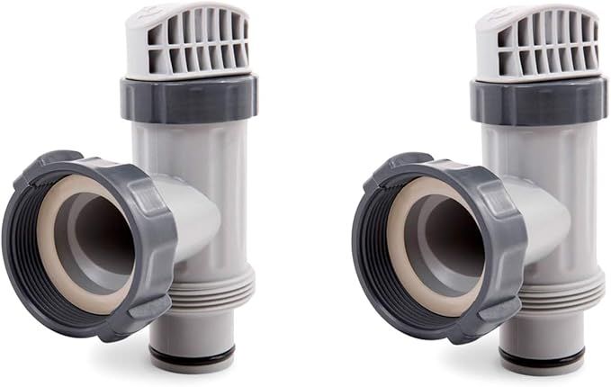 Intex Above Ground Plunger Valves with Gaskets & Nuts Replacement Part (2 Pack) | Amazon (US)