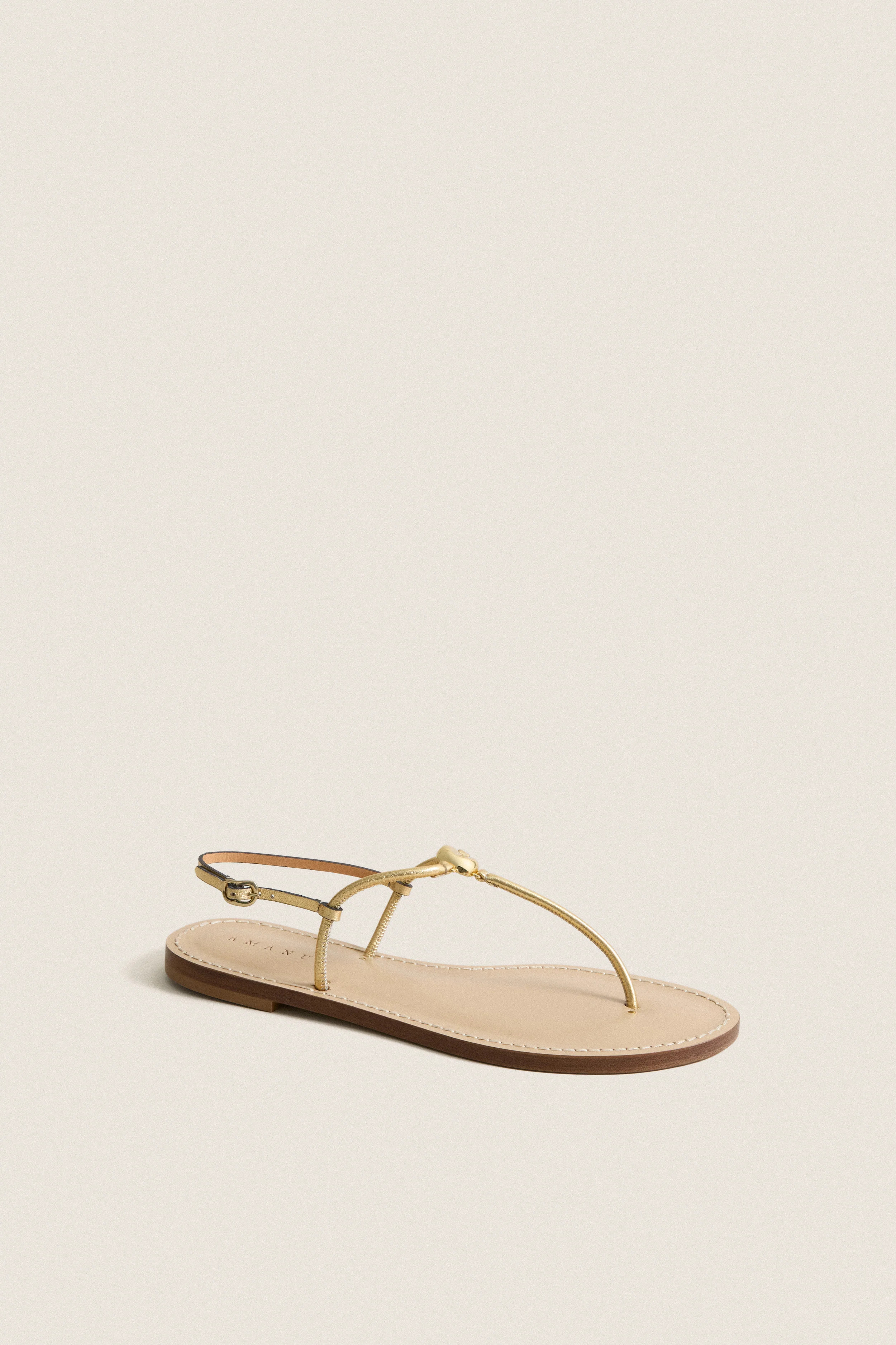 Gold Naivasha Sandals | Tuckernuck (US)