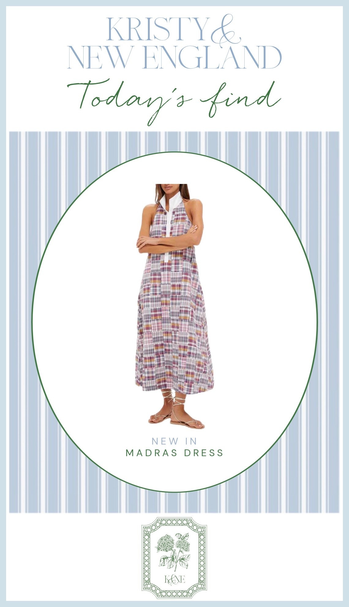 Just ordered this madras halter dress for Maine ❤️ LOVE 

#LTKTravel #LTKOver40