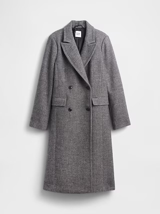 Wool-Blend Chesterfield Coat | Gap (US)