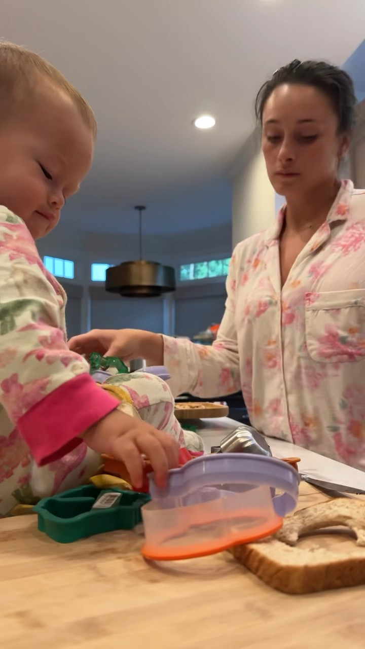 Mommy + mini breakfast date in pajamas 🍳

#LTKBaby #LTKFamily #LTKKids