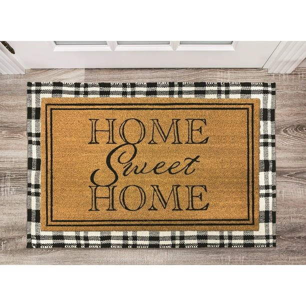 Mainstays Home Sweet Home Doormat, 30"W X 18"L | Walmart (US)