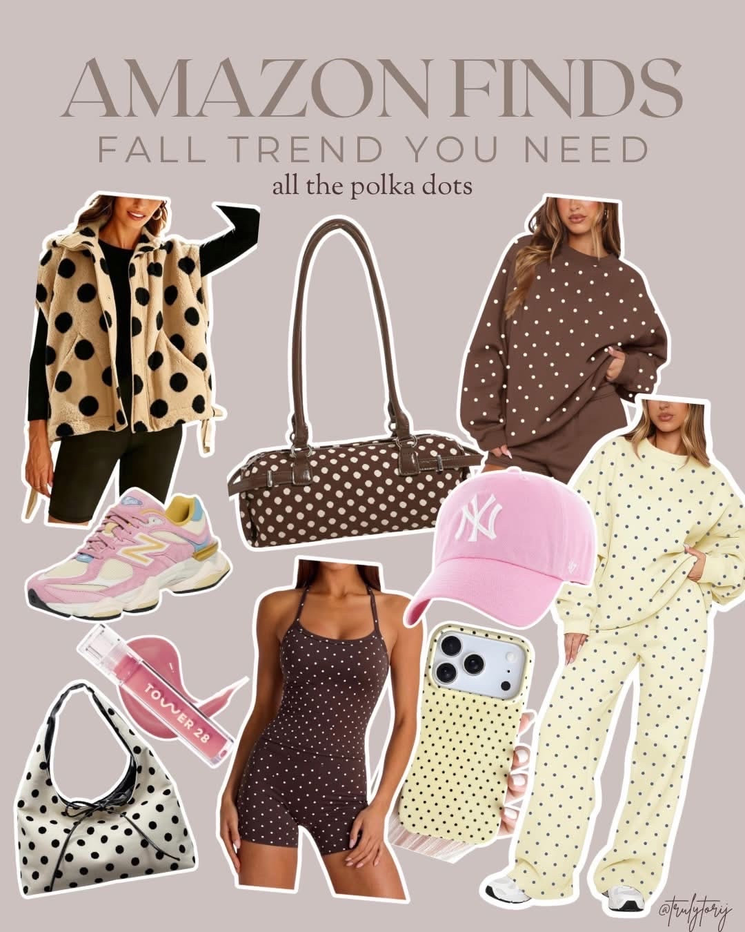POLKA DOTS ARE HAVING A MOMENT! 🤎 These Amazon finds are SO good for fall! Say POLKA to shop! 

#AmazonFinds #AmazonFashion #AmazonStyle #PolkaDots #PolkaDotFashion #FallFashion #FallFashionTrends #FallStyle #FallFinds #FashionFinds #AffordableFashion #AmazonFavorites #ShopAmazon #FallOutfits #AmazonMustHaves

#LTKootd