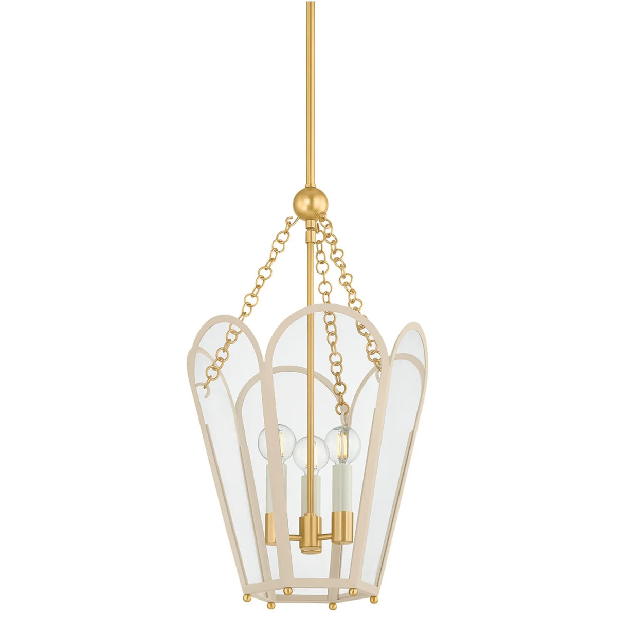 Clarisse 3-Light Lantern | The Well Appointed House, LLC
