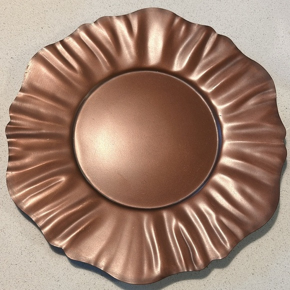 RARE Southern Living at Home Charlottesville Metal Plate Chargers Set of 6 | Poshmark