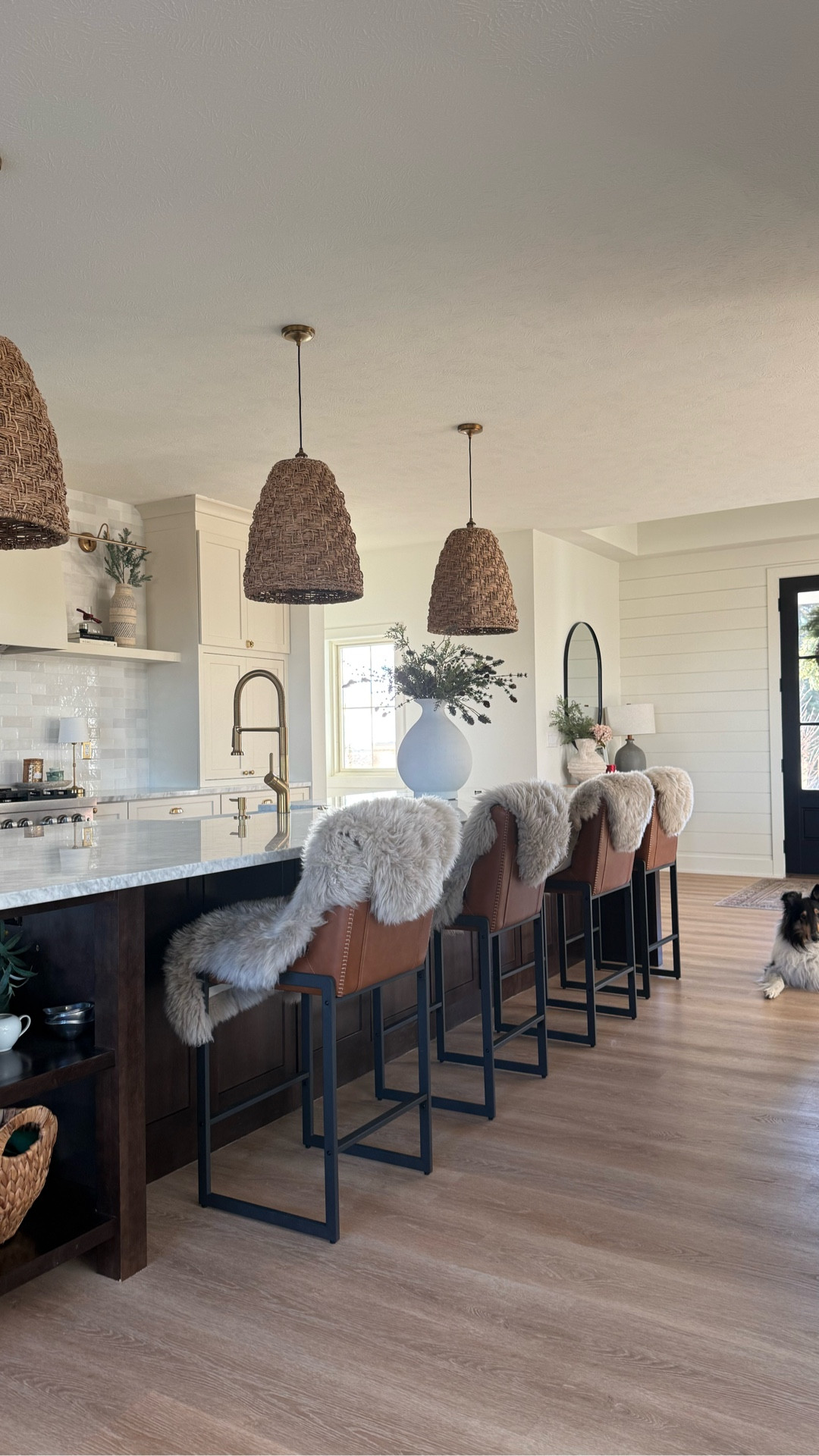 Instant upgrade for my super affordable bar stools is by adding @overlandsheepskin pelts.  I have four of these and move them around to different furniture.  Now they are dressing up barstools and so cozy to sit on for winter time.

Comment SHOP for the pelts and bar stools.

#whitehouse #homedecorating #kitcheninspiration #kitchenbarstools #counterstools #sheepskinrug #marblecountertops

#LTKHome