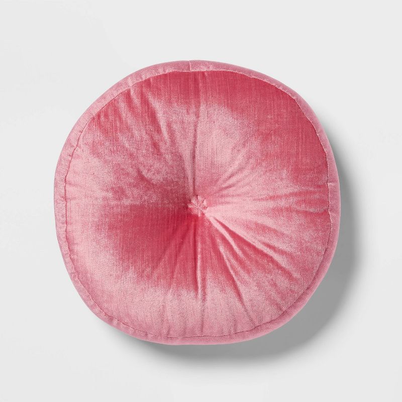 Round Velvet Decorative Throw Pillow - Threshold™ | Target