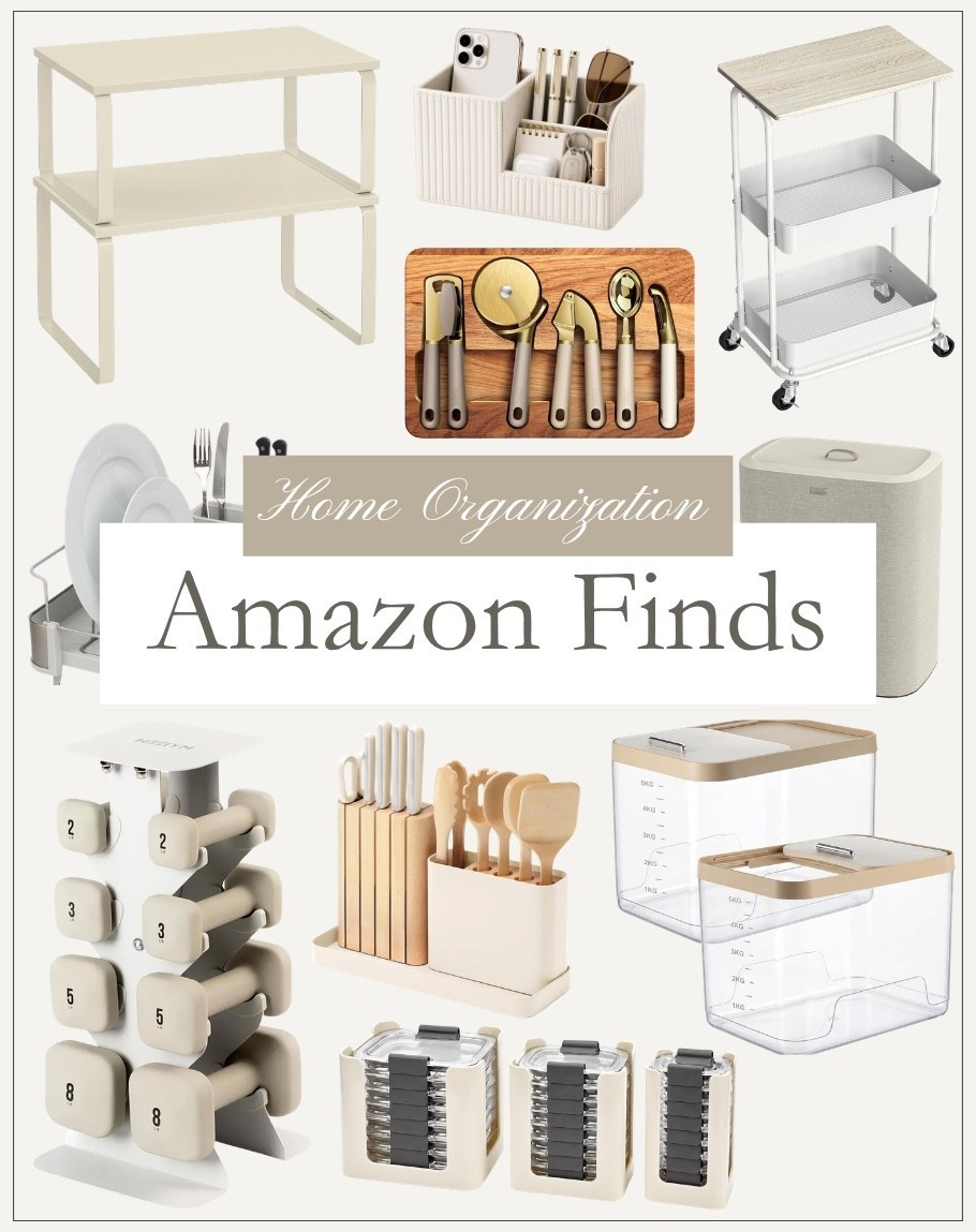 Amazon home organization finds: kitchen organization, bathroom organization, pantry organization, and MORE!

#LTKHome