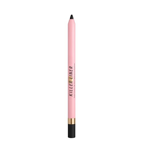 Too Faced Killer Liner 36-Hour Gel Eyeliner Pencil | Long Lasting, Waterproof, Non-Flaking Eyeliner Pencil, 0.04 Ounce, Black | Amazon (US)