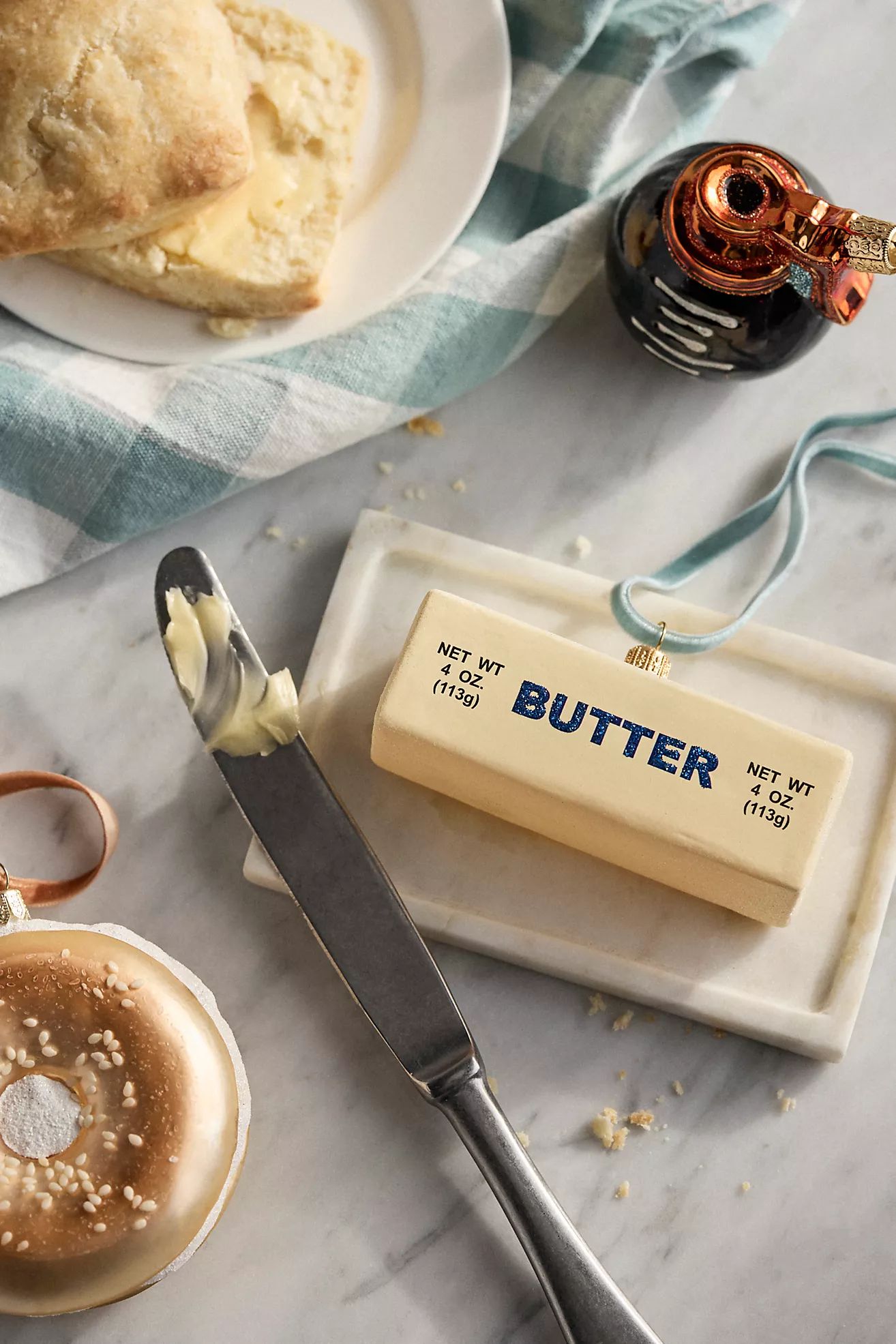 Stick of Butter Glass Ornament | Anthropologie (US)