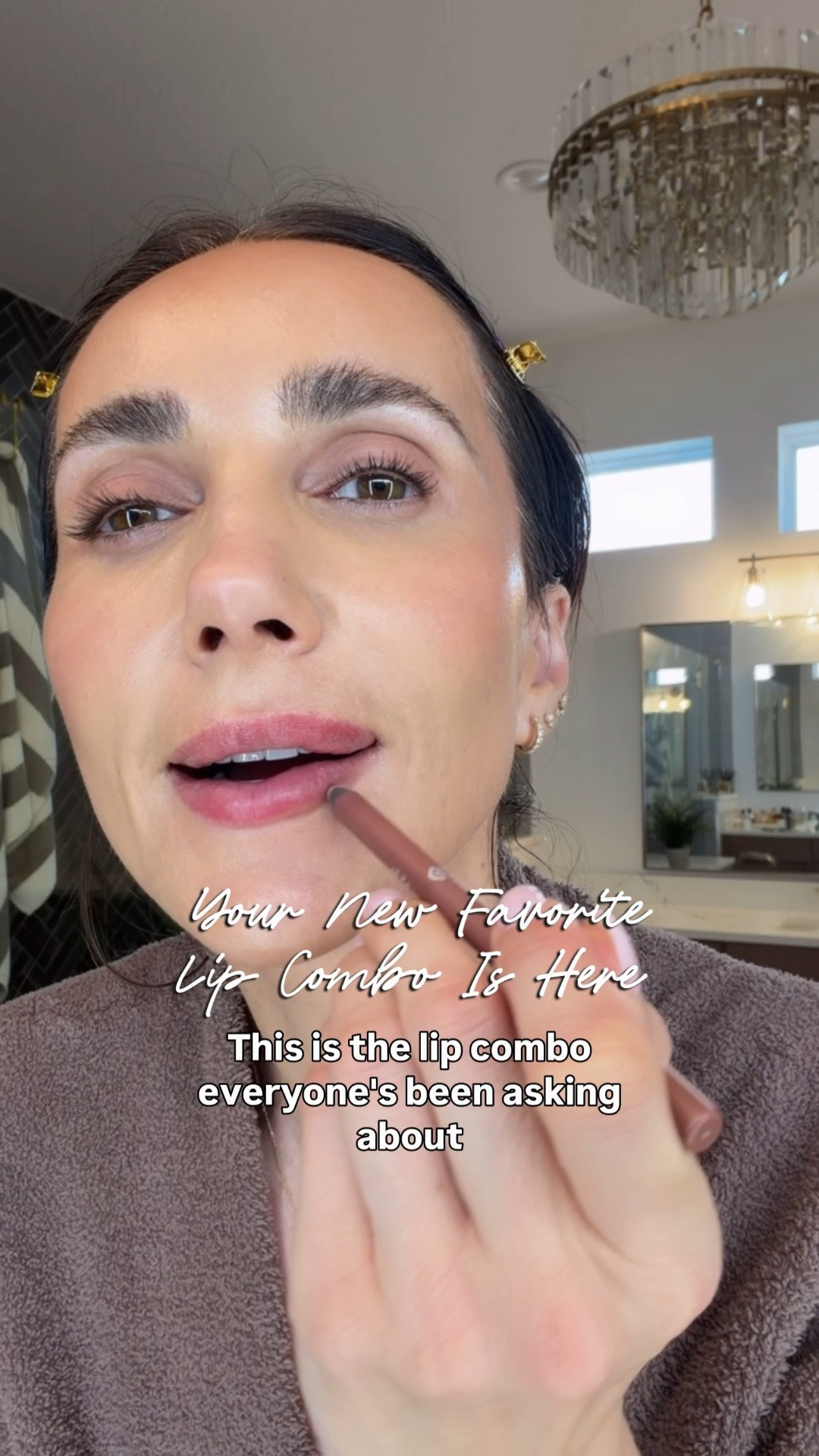 Your new favorite lipstick combo is here. Type LIPS for details. Shades: lip liner in Soft Suede, hydrating lipstick in shade Sugar Mama, peptide lip gloss in shade On  Top

#LTKBeauty #LTKgrwm #LTKValentine