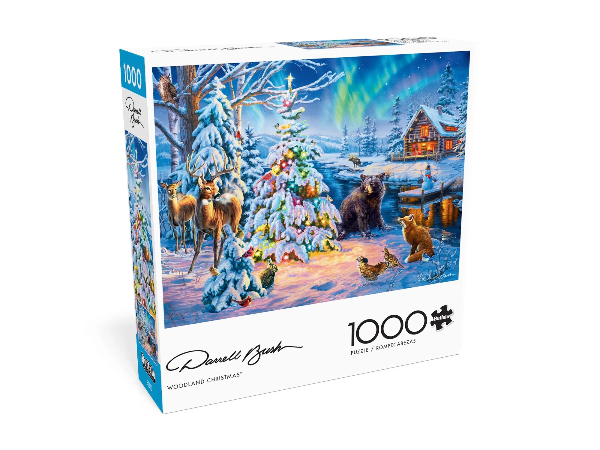 Buffalo Games Darrell Bush Woodland Christmas 1000-Piece Interlocking Jigsaw Puzzle for Adults Ag... | Walmart (US)
