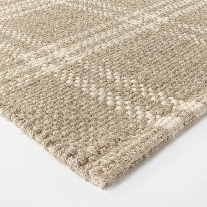 Cottonwood Plaid Wool/Cotton Area Rug - Threshold™ designed with Studio McGee | Target
