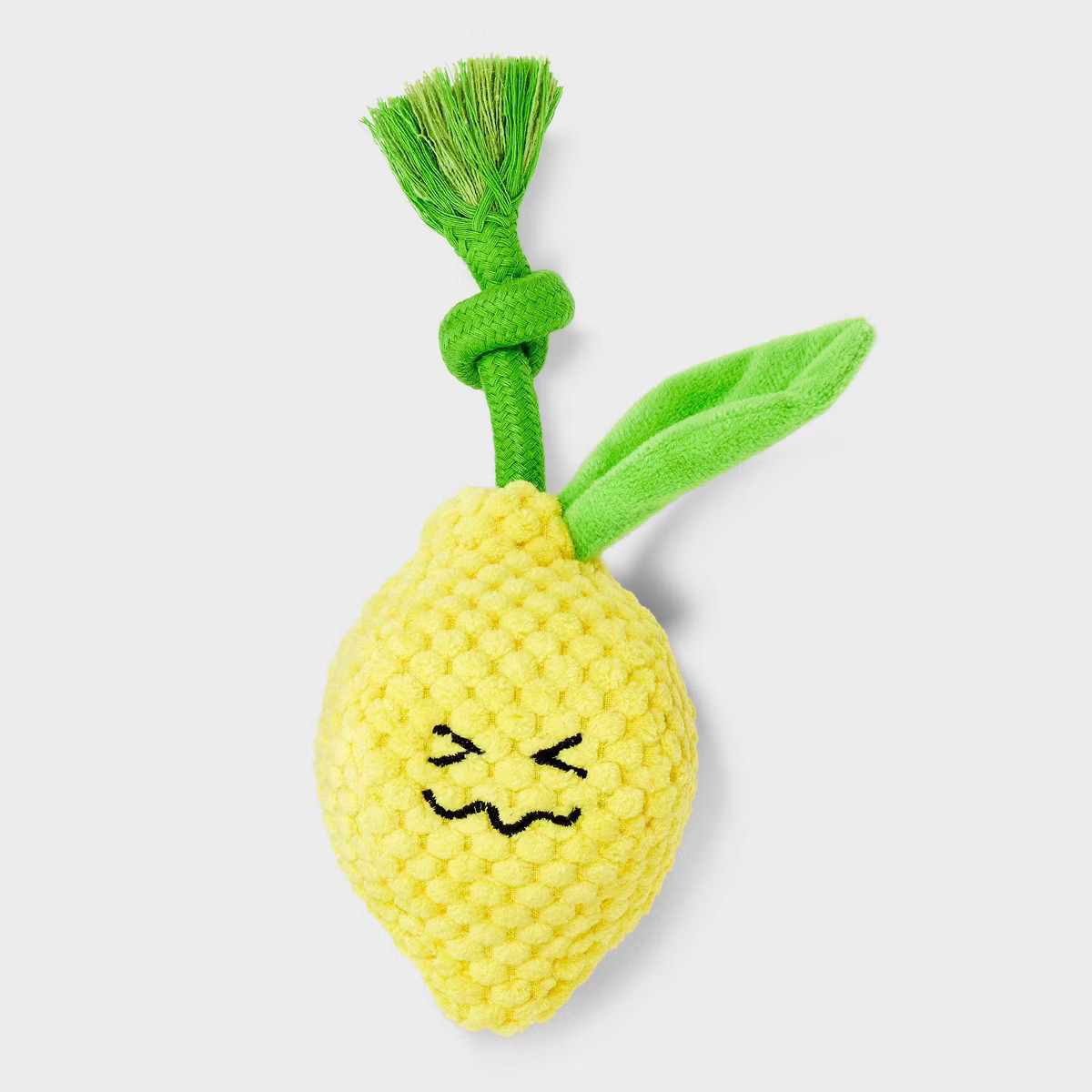 7.5" Lemon Dog Rope Plush Toy - Boots & Barkley™ | Target