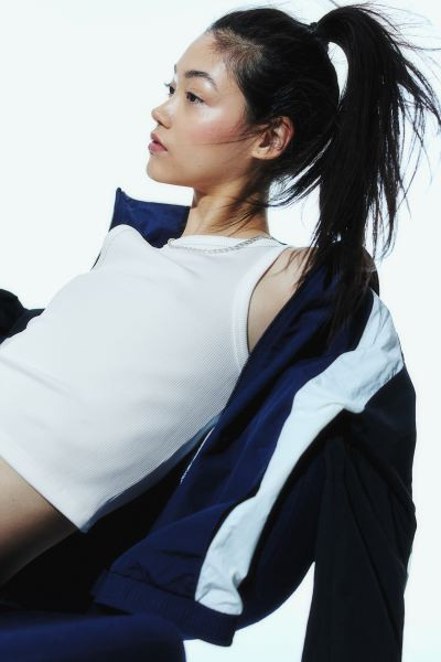 Ribbed Tank Top | H&M (US + CA)