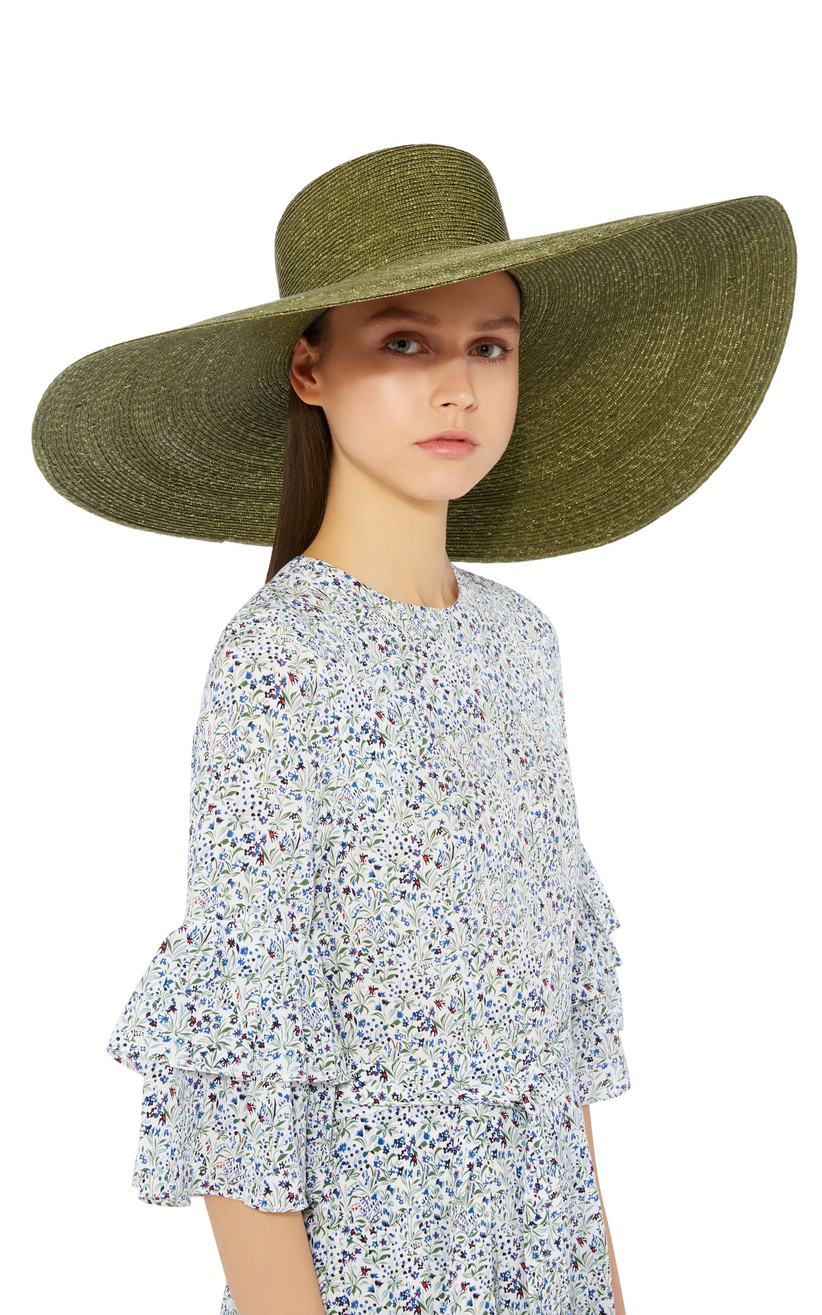 The Halo Woven Straw Sunhat | Moda Operandi Global