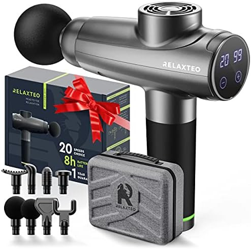 {New 2021} Percussion Muscle Massage Gun 100 W 2500 mAh Handheld Massage Gun Deep Tissue Power Ma... | Amazon (US)