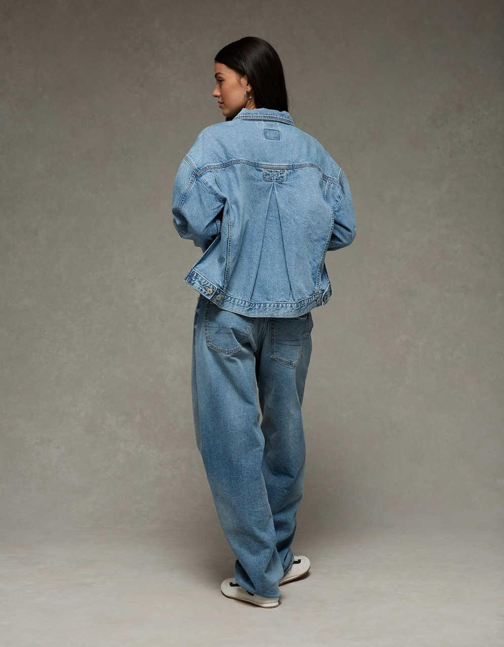 AE Swing Denim Jacket | American Eagle UK