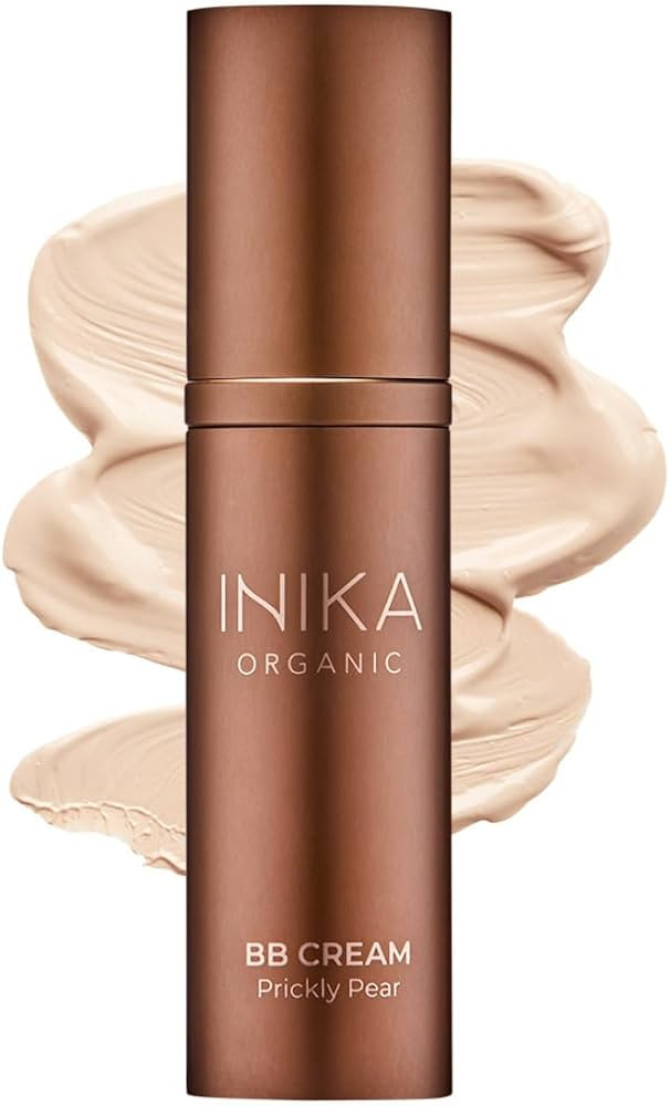 INIKA Organic BB Cream Foundation - Vegan Makeup with Hydrating Prickly Pear, Jojoba, and Pomegra... | Amazon (US)