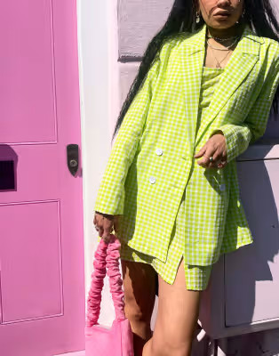 Urban Threads set in lime gingham | ASOS | ASOS (Global)