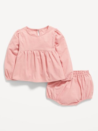 Long-Sleeve Corduroy Top and Bloomers Set for Baby | Old Navy (US)