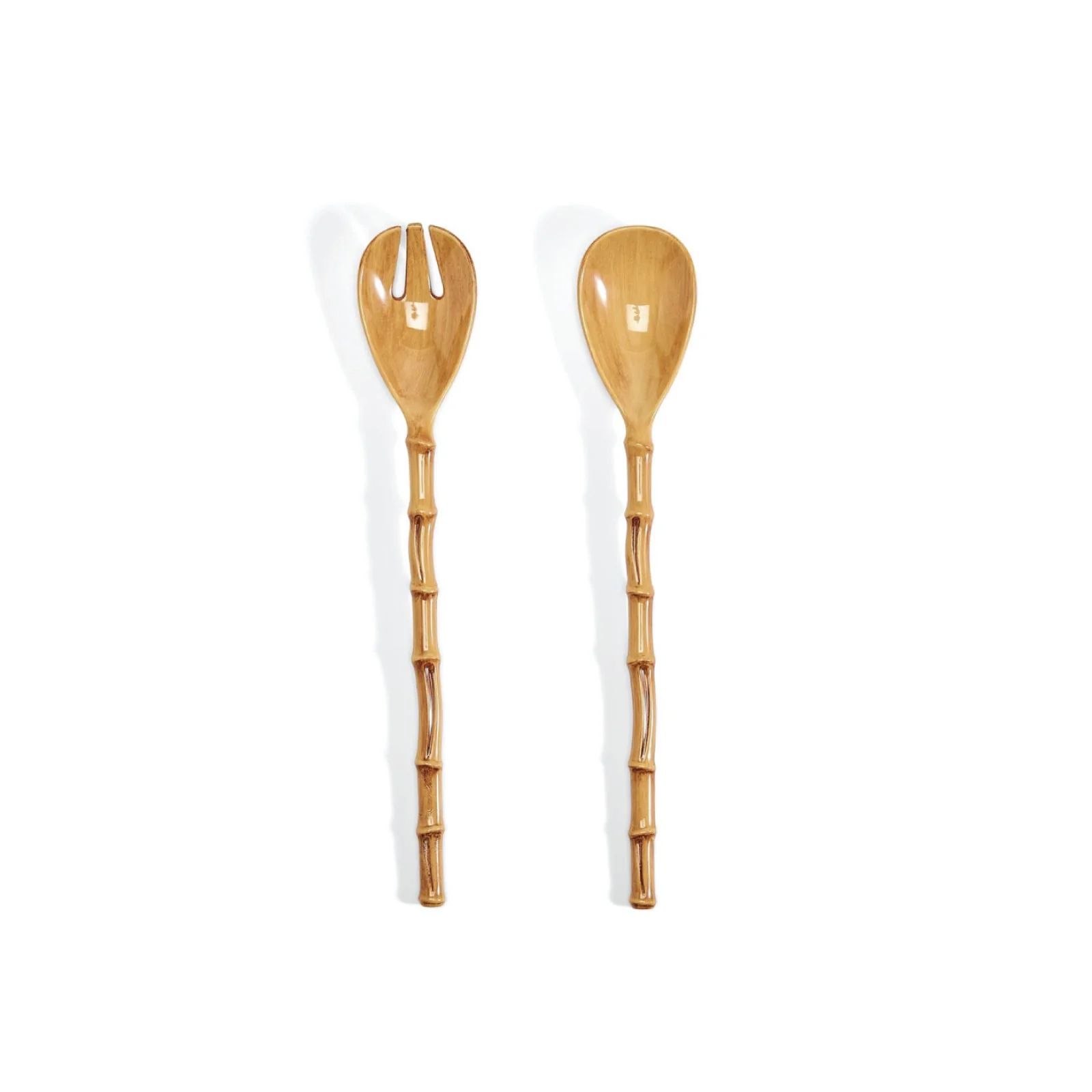 Bamboo Salad Servers | Brooke and Lou