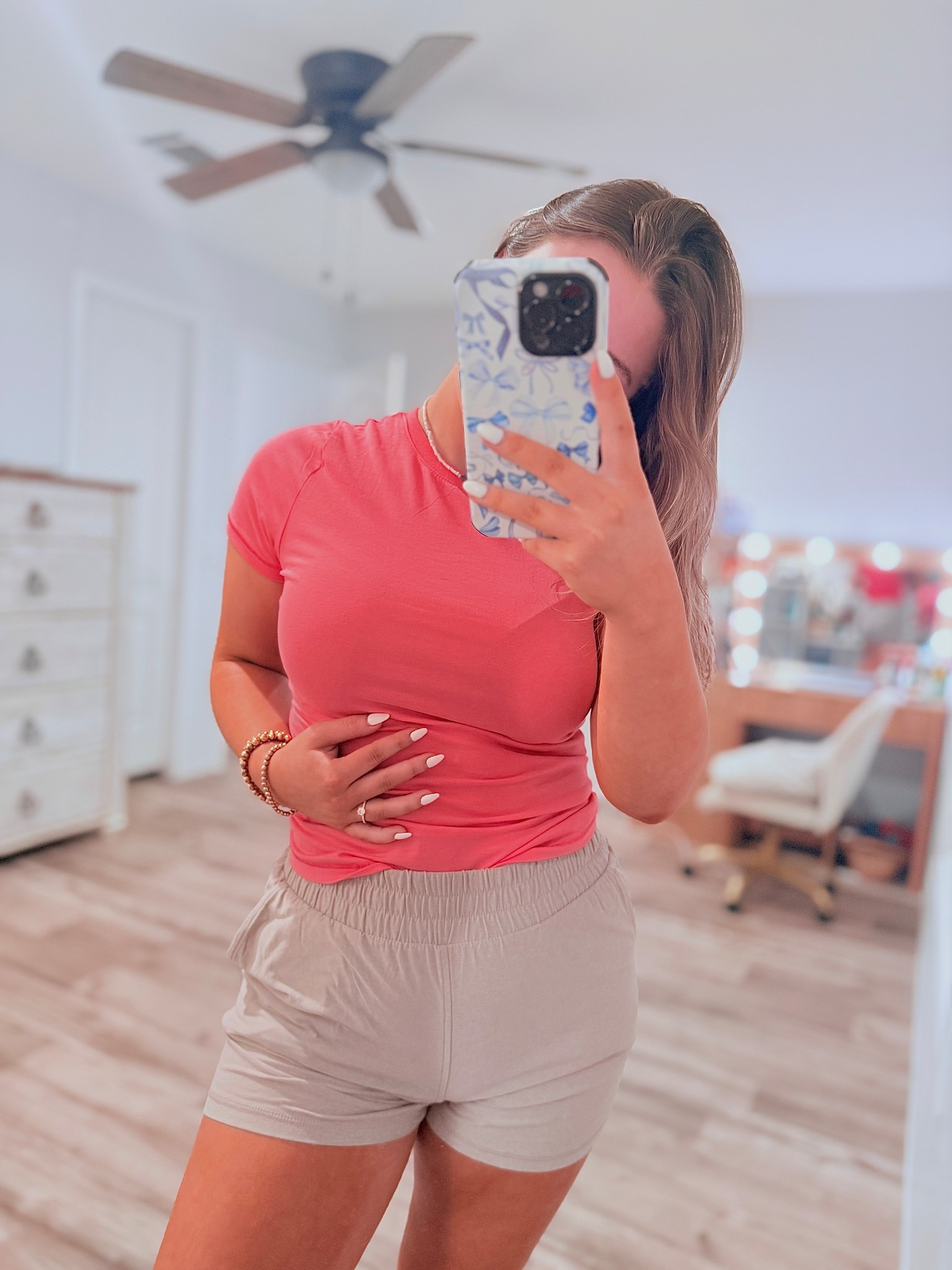 Y’all LOVED my blue shirt from Walmart!! I got a second one in this pink color!! Absolutely in love!!🫶🏻

#LTKgrwm #LTKootd #LTKPetite